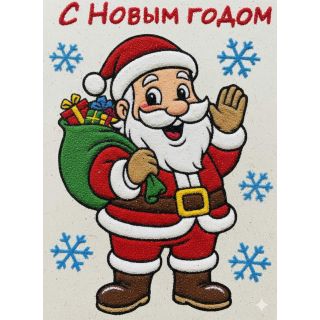 "Дед мороз №4 А4"