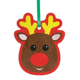 Ёлочные игрушки №1 для раскрашивания песком,
