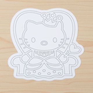 Магнитный трафарет Кошечка №2