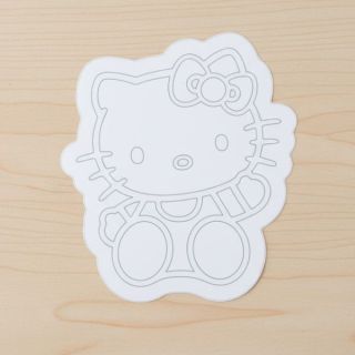 Магнитный трафарет Кошечка №1