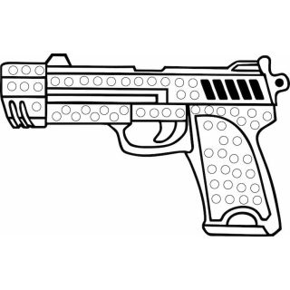 Пайетки "Пистолет"