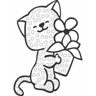 Пайетки "Кот №2"