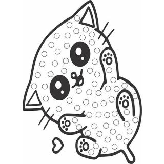 Пайетки "Котенок №1"