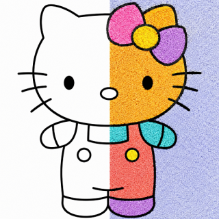 Кошечка №1 А4